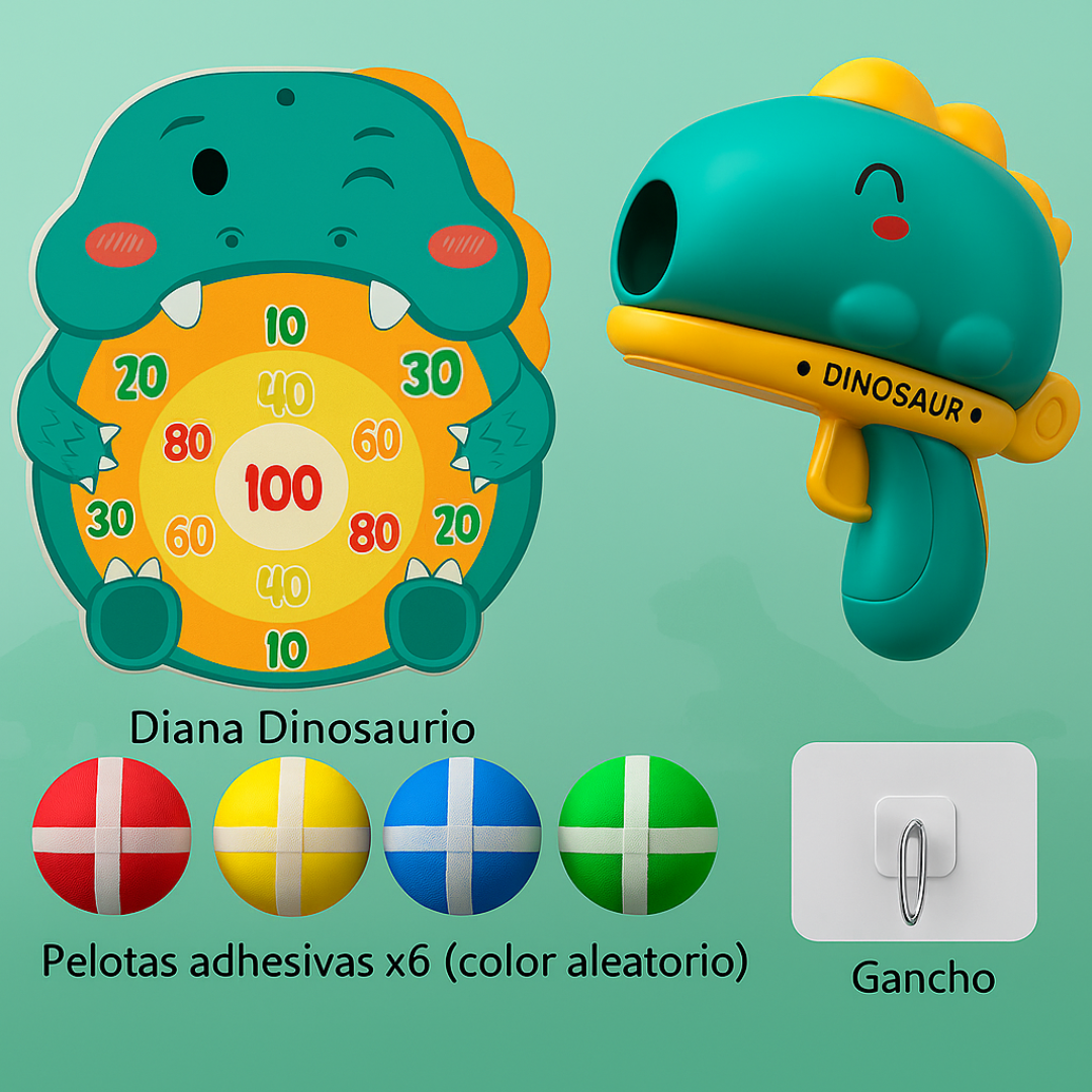Diana para niños - Dinopistola