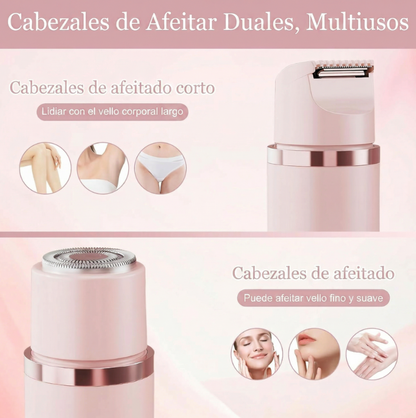Depiladora eléctrica 2 en 1 - Dual Head