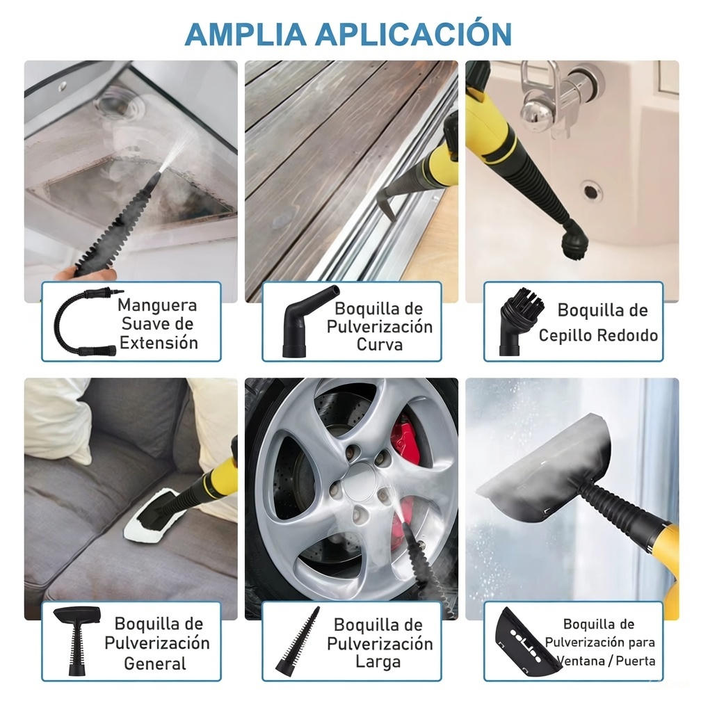 Limpiador a Vapor Multisuperficie